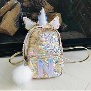 justice unicorn mini backpack
